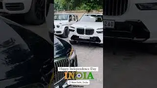 Happy Independence Day #india #mercedes #bmw #porsche #rollsroyce #delhi #luxury #cars #