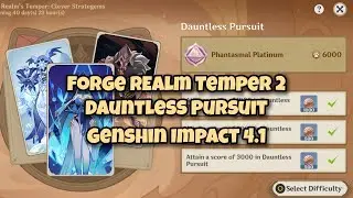 [No-Card TCG 4.1] 6000 Points Stage 2 Forge Realm's Temper - Genshin Impact 4.1