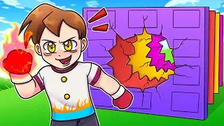 Это УДАР с СИЛОЙ 999.999.999 в СИМУЛЯТОРЕ ROBLOX...