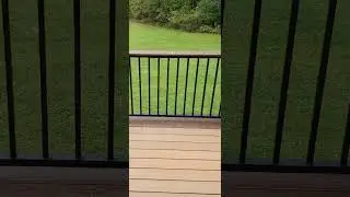 2nd story deck, composite deck, double picture frame, double boarder deck, cocktail rail, Trex rail