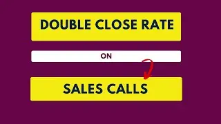 Double your close rate on sales calls for your high ticket offers.