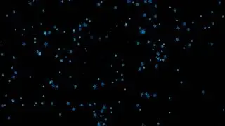 Blue Particles Random Spot Effect | Video Overlay Effect 115 | Particles Effect | No Copyright
