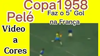 3° Gol de Pelé na França, video a cores