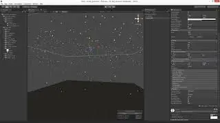 unity 3D particles snow light 1.2