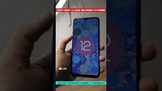 REDMI 9/9 PRIME MIUI 14 FIRST LOOK IN WHOLE WORLD 🌎 🔥  #shorts #miui14 #youtubeshorts