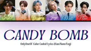 OnlyOneOf - candy bOmb COLOR CODED LYRICS (HAN/ROM/ENG)