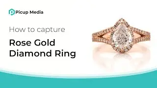 Capturing a Rose Gold Diamond Ring with a Smartphone | GemLightbox Jewelry Photography