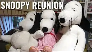 Welcome Home! Giant Belle Plush joins Snoopy and Spike - Snoopy Finds | CollectPeanuts.com