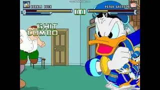 MUGEN Donald Duck vs Peter Griffin