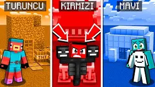 GÜVENLİ EV YARIŞINDA DÖNÜŞME MODUYLA TROLLEDİM !! - Minecraft