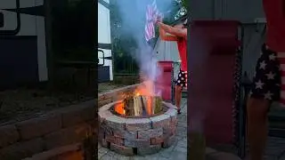 Grilling ribeyes on an open fire. #rvliving #openfirecooking #glamping