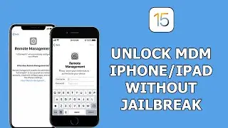 Unlock MDM Locks on Any iPhone/iPads without Jailbreak working iOS 16.x