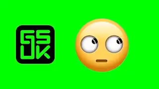 Face With Rolling Eyes Emoji | GSUK — Copyright Free Green Screen