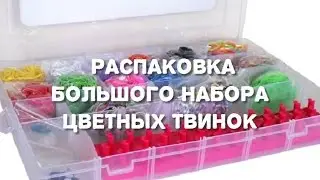 Распаковка большого набора Цветных Твинок