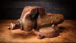 Wilton Vise Restoration | Wrinkle Powdercoat???