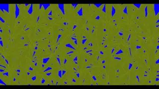 Weed Leaf Transition - Green Screen Animation