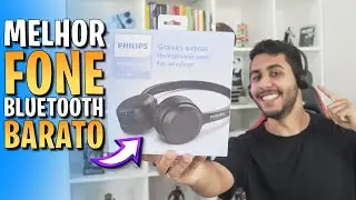 o MELHOR HEADPHONE BLUETOOTH BOM e BARATO? PHILIPS TAH1108BK/55 unboxing e review completo