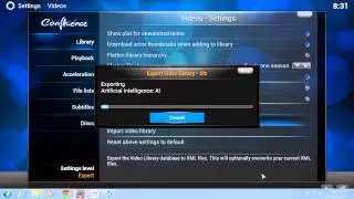 Kodi Library - Import And Export (backup library)