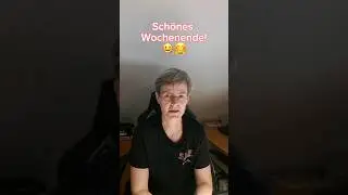 Schönes Wochenende! 🌞🤗