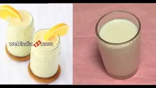 Orange Milkshake Recipe | Webindia123.com