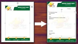 How to Insert Letterhead in Microsoft Office Word with Full Width and Height | ABM Graphics