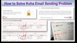 How to Solve Koha Email Sending Problem | Lib Power Tech | Tamil