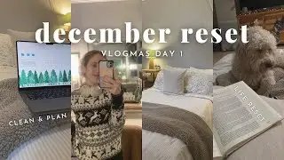 December monthly reset 2022!! *EXTREME cleaning*