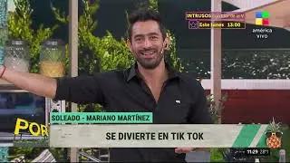 Mariano Martínez cantó con Rodrigo Tapari