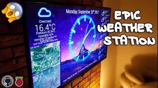 DIY - Cheap and cool weather station | 2017 New project with RaspberryPi 3