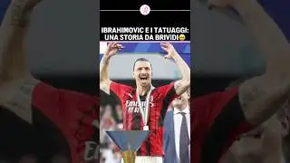 Storia INCREDIBILE sui tatuaggi di Zlatan IBRAHIMOVIC 🤯 | Retroscena da pelle d’oca! ❤️ | #shorts