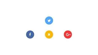 Social Share Button with Cool Animation HTML5 - CSS3 - jQuery  2019