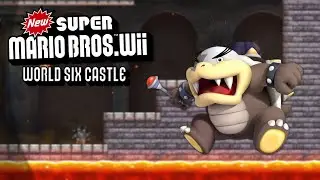 New Super Mario Bros. Wii - W6 Castle