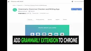 ✅ How to Add Grammarly Extension to Chrome
