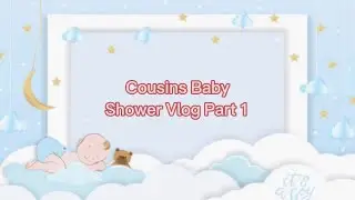 Cousins Baby Shower Shopping Vlog | Gifts  | 