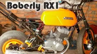 JAWA 350 Typ 638 - Boberly RX1  (Первое испытание)