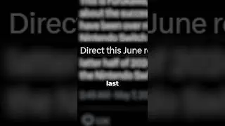 The Last Nintendo Direct…
