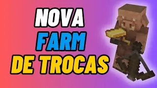 NOVA FARM DE TROCAS COM PIGLINS NO MINECRAFT BEDROCK 1.20 #minecraftgameplay