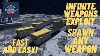 Starfield Weapons/Credit GLITCH! - INFINITE WEAPONS EXPLOIT! - FARM LEGENDARY WEAPONS!