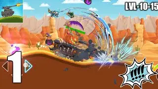 Hills of Steel - Walktrough Part 1 New Tank  Unlocked And Gameplay (Android/IOS)