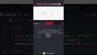 Simple TEXT TO SPEECH using Inline JavaScript in Html | Text To Speech Generator | CodeMinds