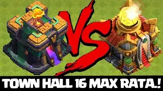 TH 14 vs TH 16 Max Bisa Rata Pakai Kombo Ini‼️