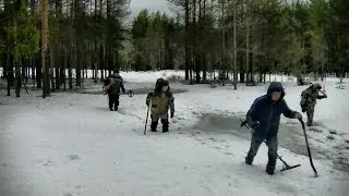 Поиск старины с пятью камрадами 