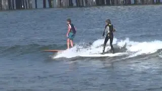 Surfing Malibu