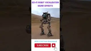 Sci-fi Robot Vocalization Sound Effects #soundeffects #shorts