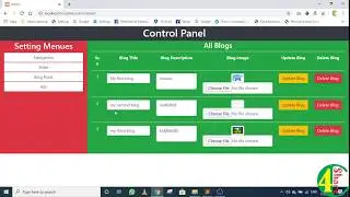 21 - Deleting Blog Post From Admin Panel | Dynamic website development PHP & SQL tutorials 2020