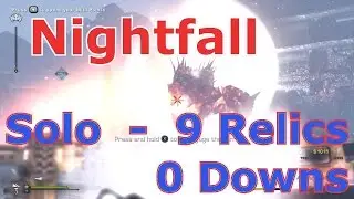 Nightfall: Solo - 9 Relics Active & 0 Downs - 585.570 Score - COD Ghosts Extinction