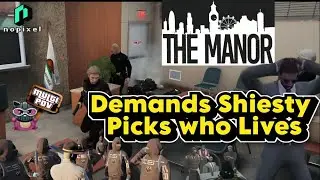 Manor Forces Den Zel Shiesty to decide who gets to live. (Multiple POVs) | GTA RP NoPixel 4.0