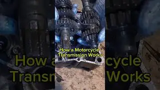 How a Motorcycle Transmission Works 