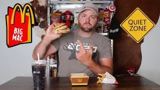 Enjoying A Big Mac Meal (NO TALKING)