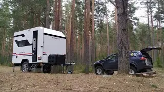 МЕГА КРУТОЙ ДОМ НА КОЛЕСАХ Landtraveler XL.  Дикая плотва.  Отдых в Мае.  #VANLIFE